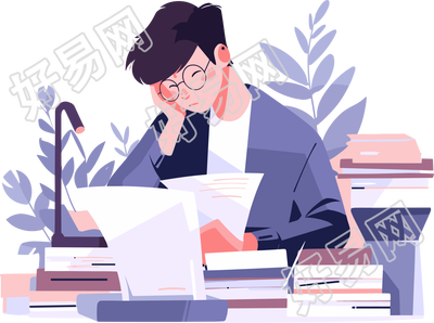 学生学习创意PNG图形素材