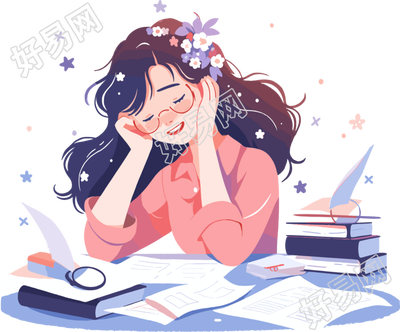 快乐学习透明背景高清图形素材