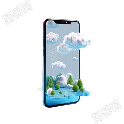 3D智能手机图形素材