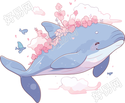 鲸鱼创意设计元素