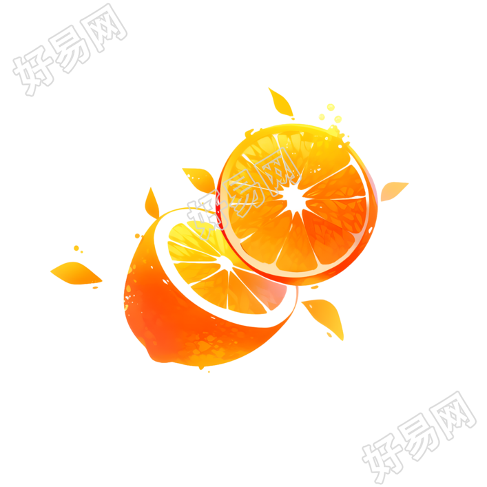 橙子商业可用插图