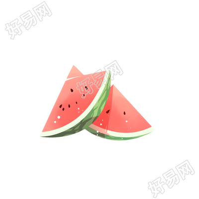 西瓜商业插图