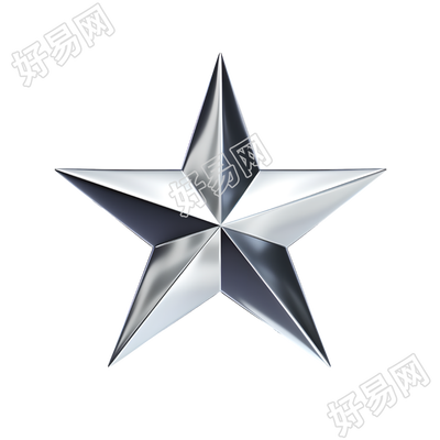 五角星透明背景素材