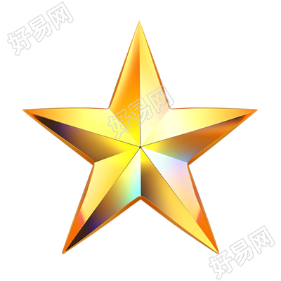 五角星高清图形设计素材