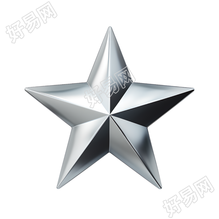 五角星插画设计元素