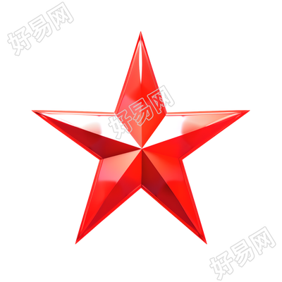 五角星设计元素素材
