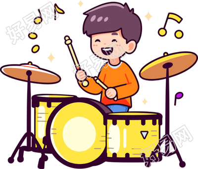 架子鼓演奏创意设计元素