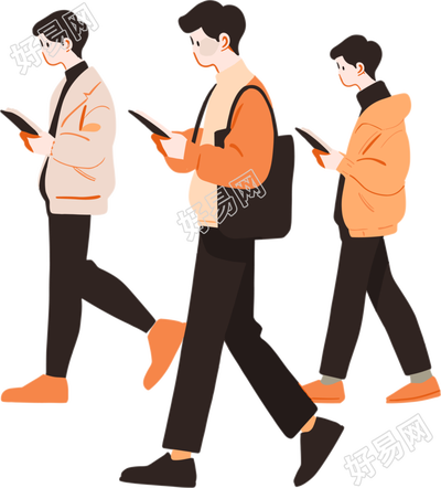 男生读书创意设计素材