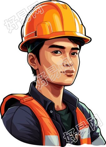 工人插画设计元素
