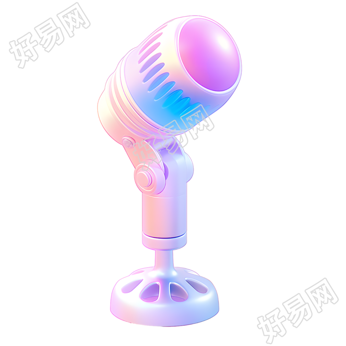 3D话筒高清图形素材