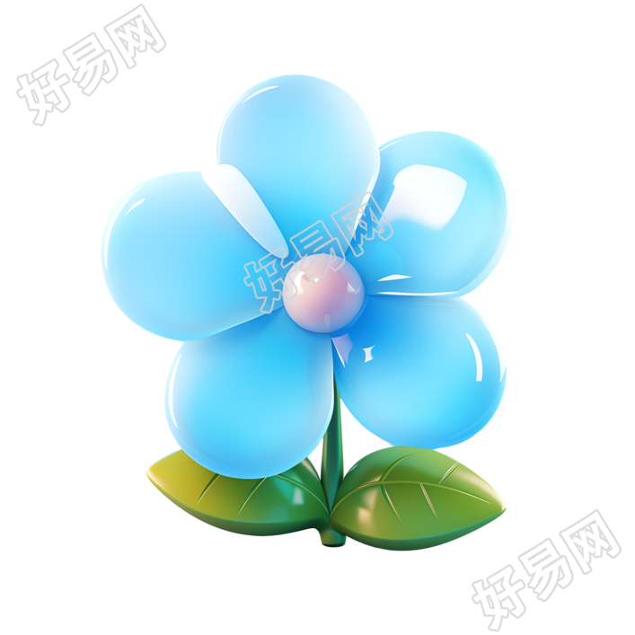 3D花卉商业设计元素