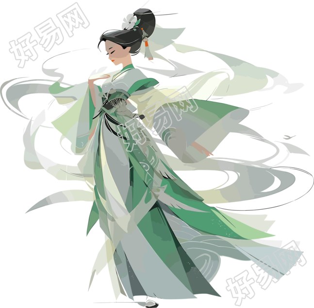 仙女中式梦幻插画