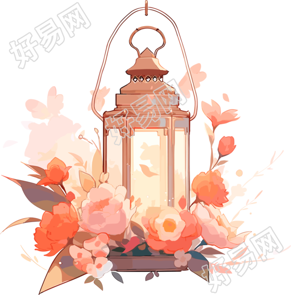 花灯平面设计素材