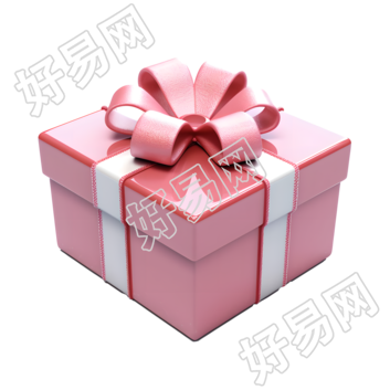 美丽3D礼盒装饰素材