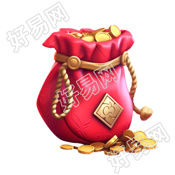 创意设计福袋商用插画