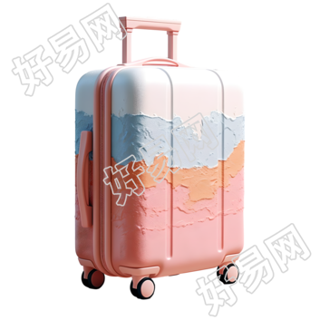 旅行箱子创意设计插图