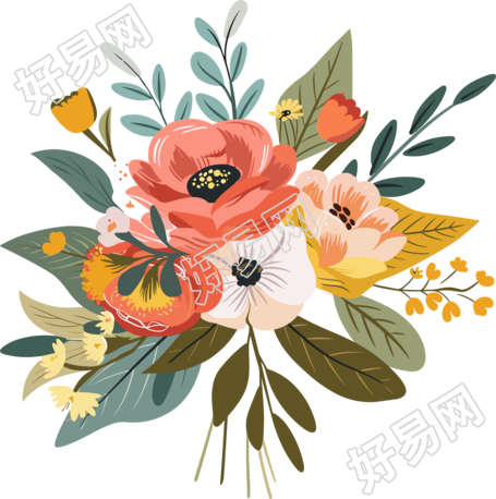 插花精美简约素材
