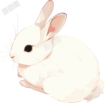 兔子矢量插画