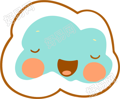 儿童节云朵可爱素材