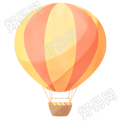 热气球可商用插画