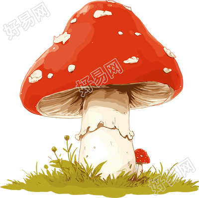 蘑菇可爱素材