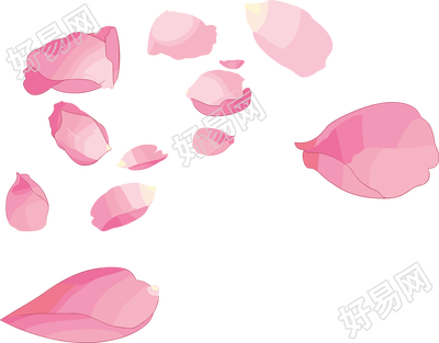 花瓣贴纸高清质量插图