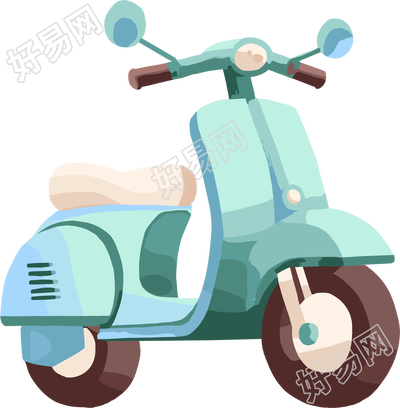 电动车PNG插画素材