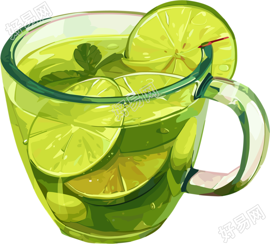 水果茶商业设计元素