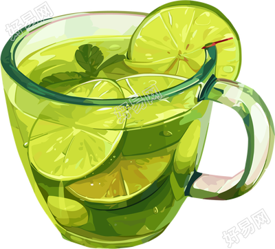 水果茶商业设计元素