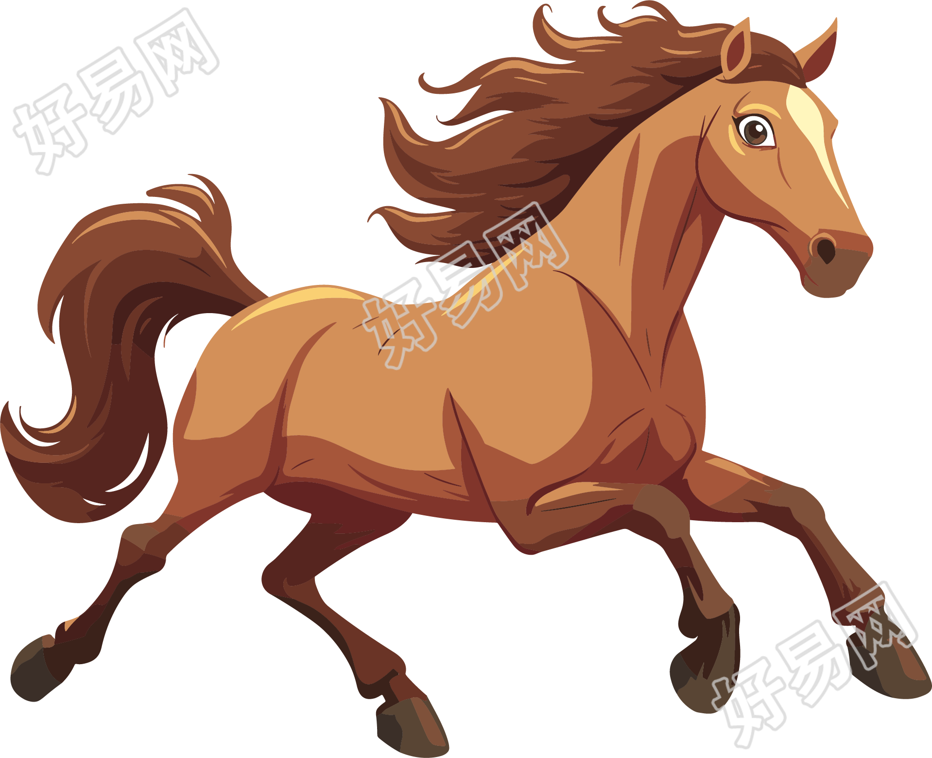 马简约图形素材