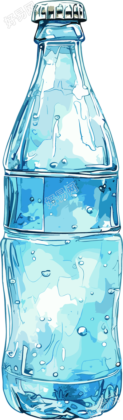 汽水瓶简单插图