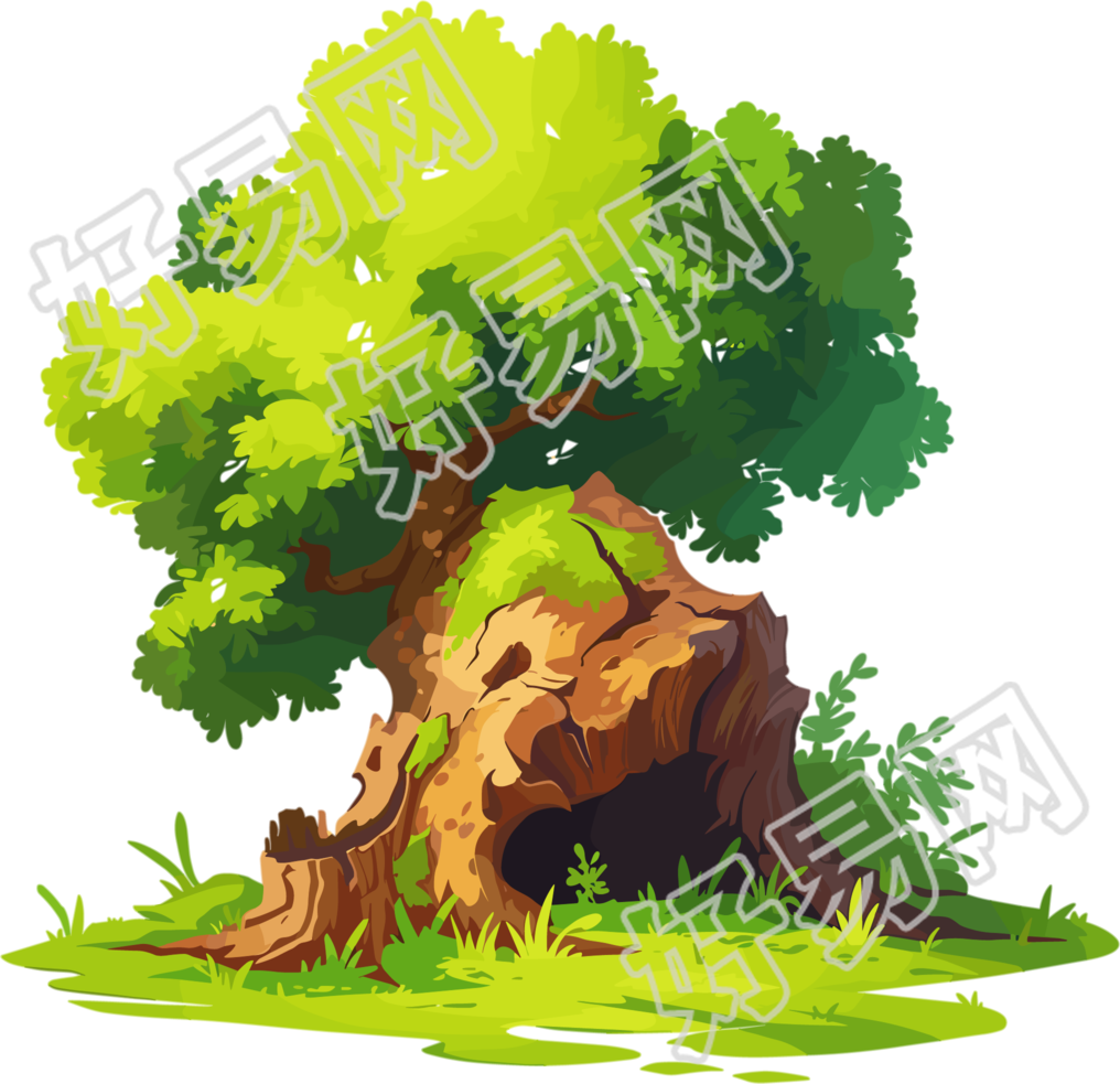 树洞高清图形素材