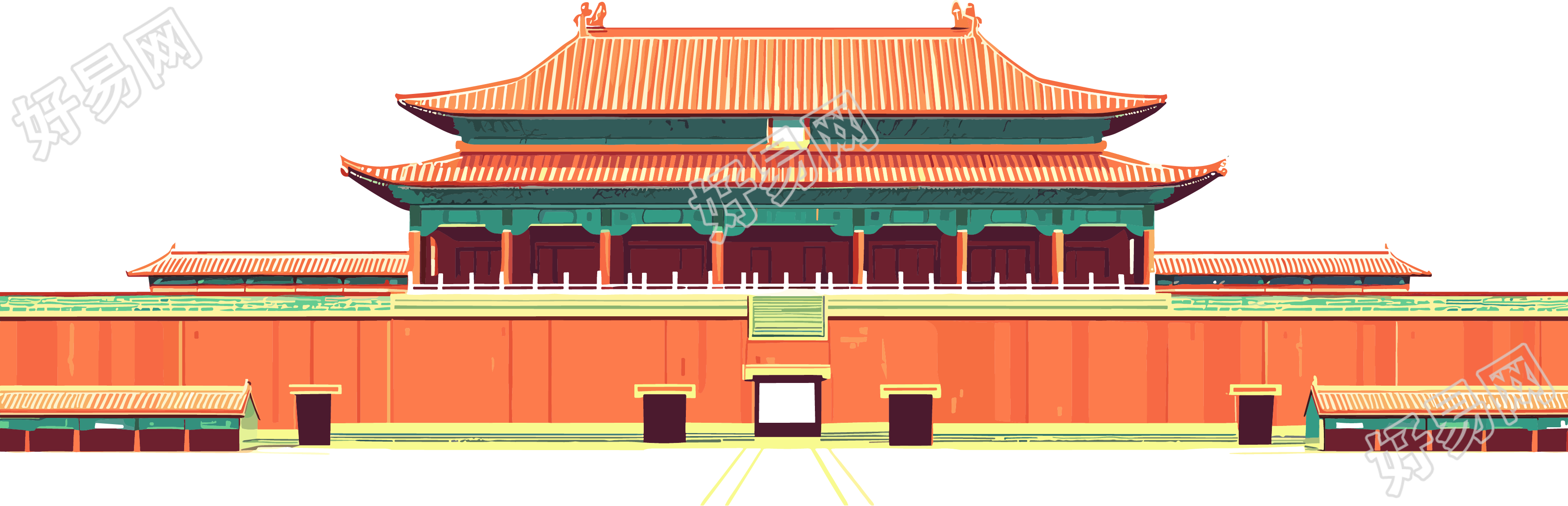 故宫商业设计素材