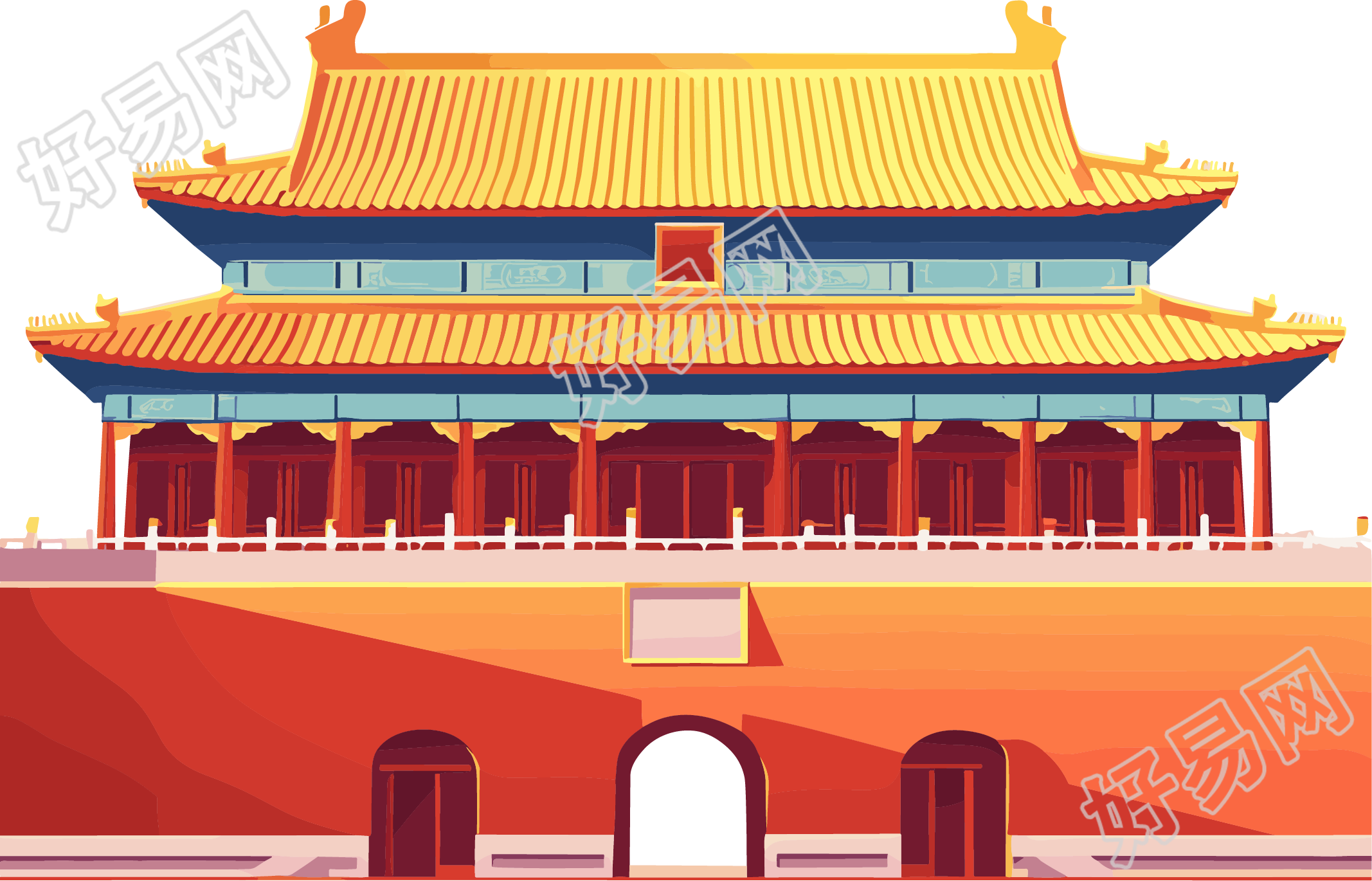 北京故宫高清素材