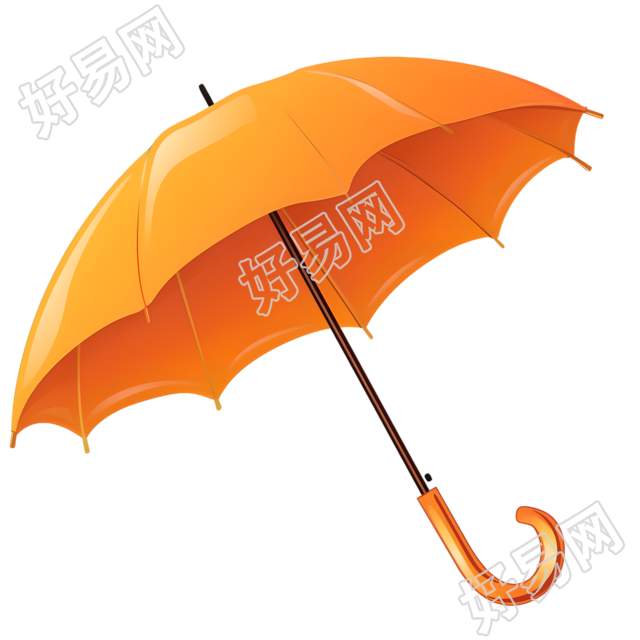 雷阵雨雨伞高清图形素材