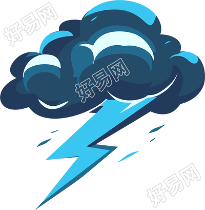 雷阵雨PNG图形素材