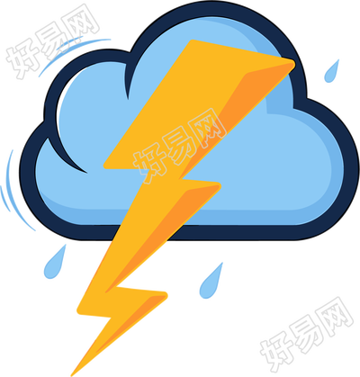 雷阵雨可商用素材