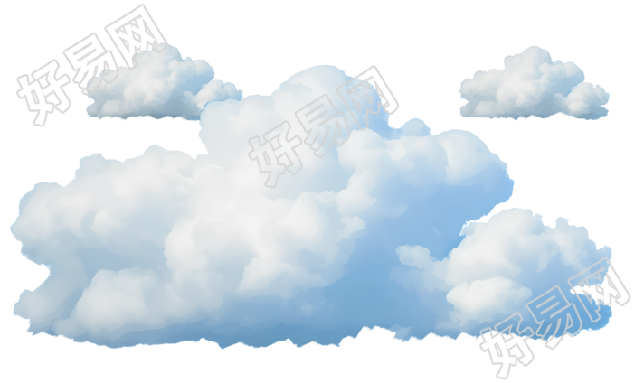 白云插画素材