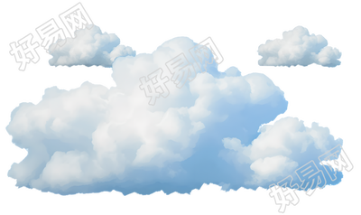 白云插画素材