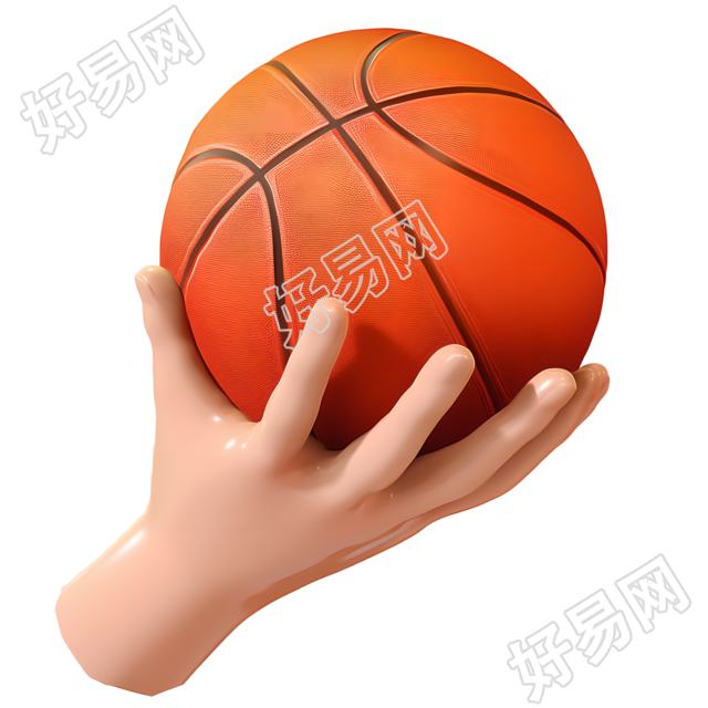 3D篮球图形元素