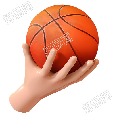 3D篮球图形元素