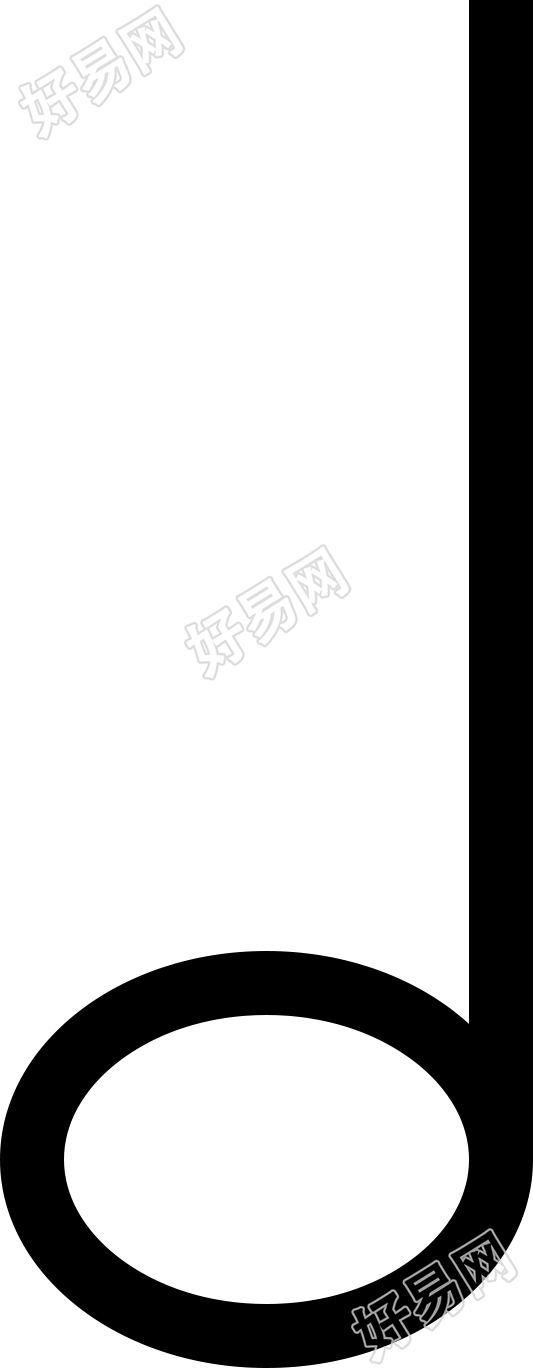 音符简约插图