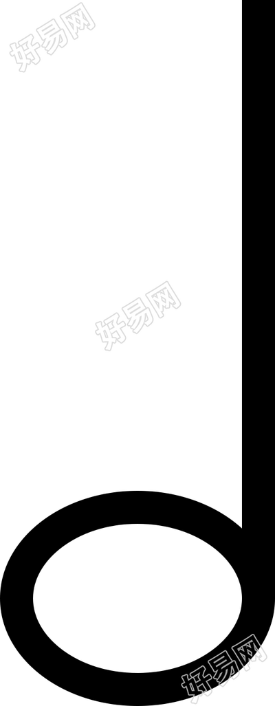 音符简约插图