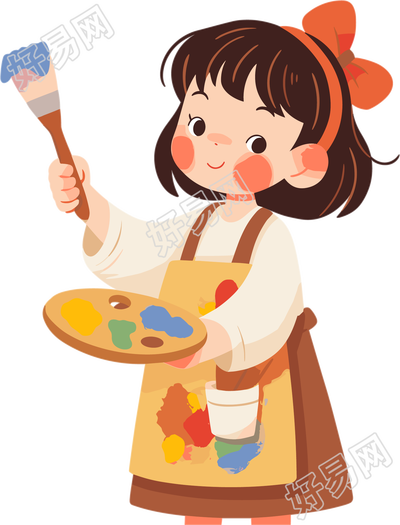 儿童绘画可商用素材