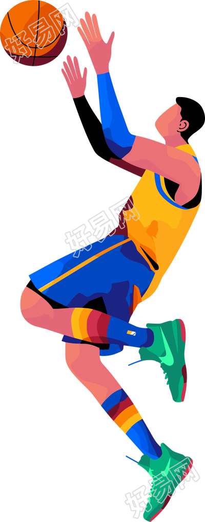 打篮球运球插图