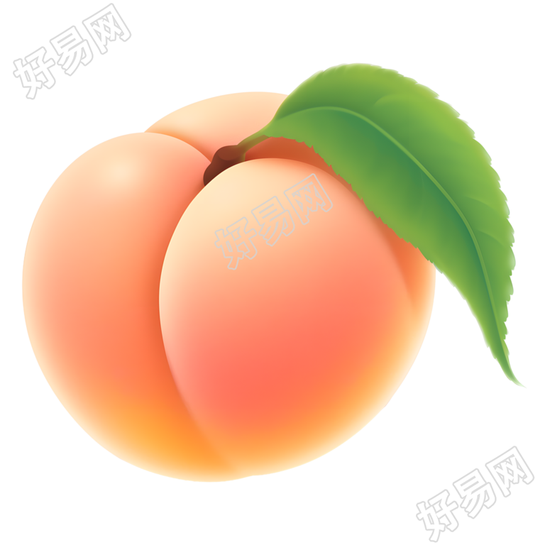 桃子创意设计元素