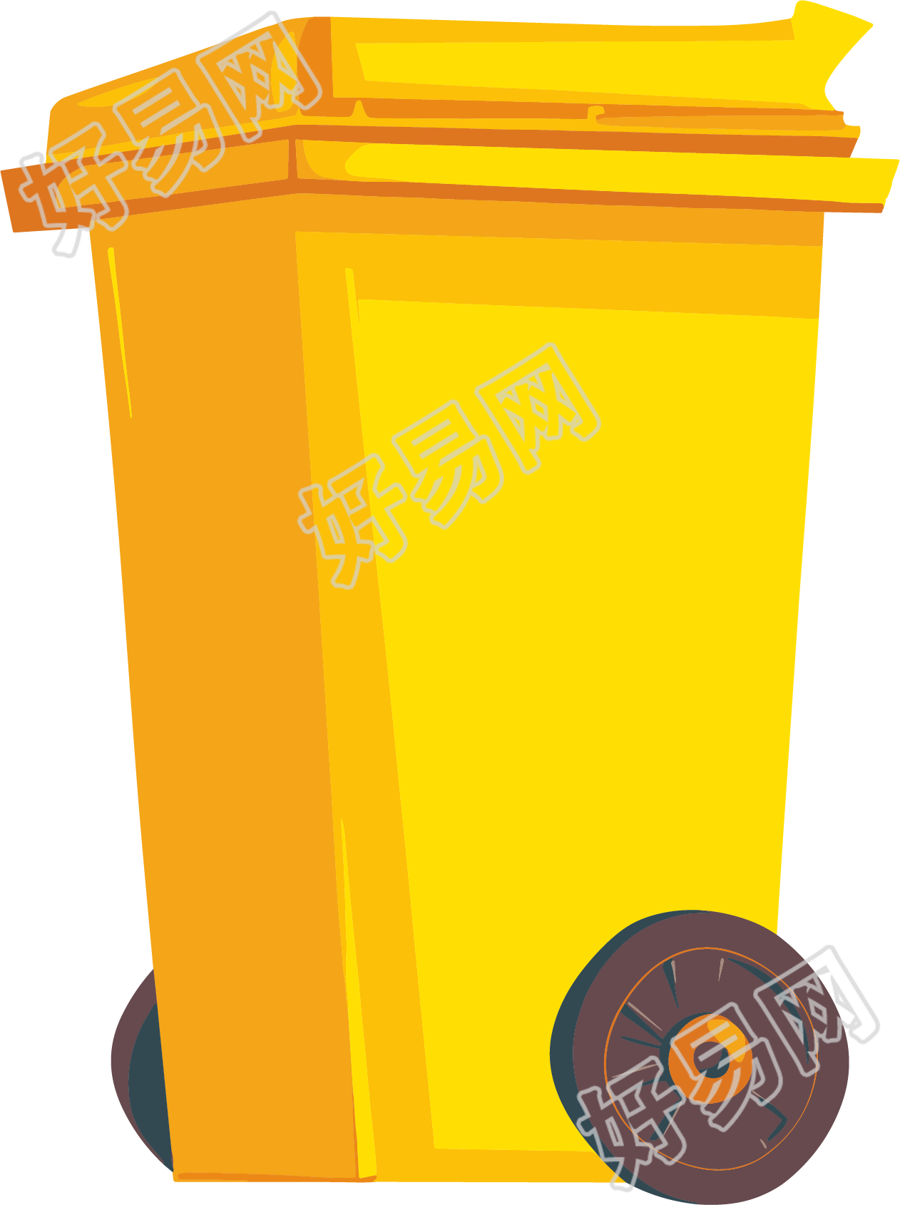 垃圾箱图形素材