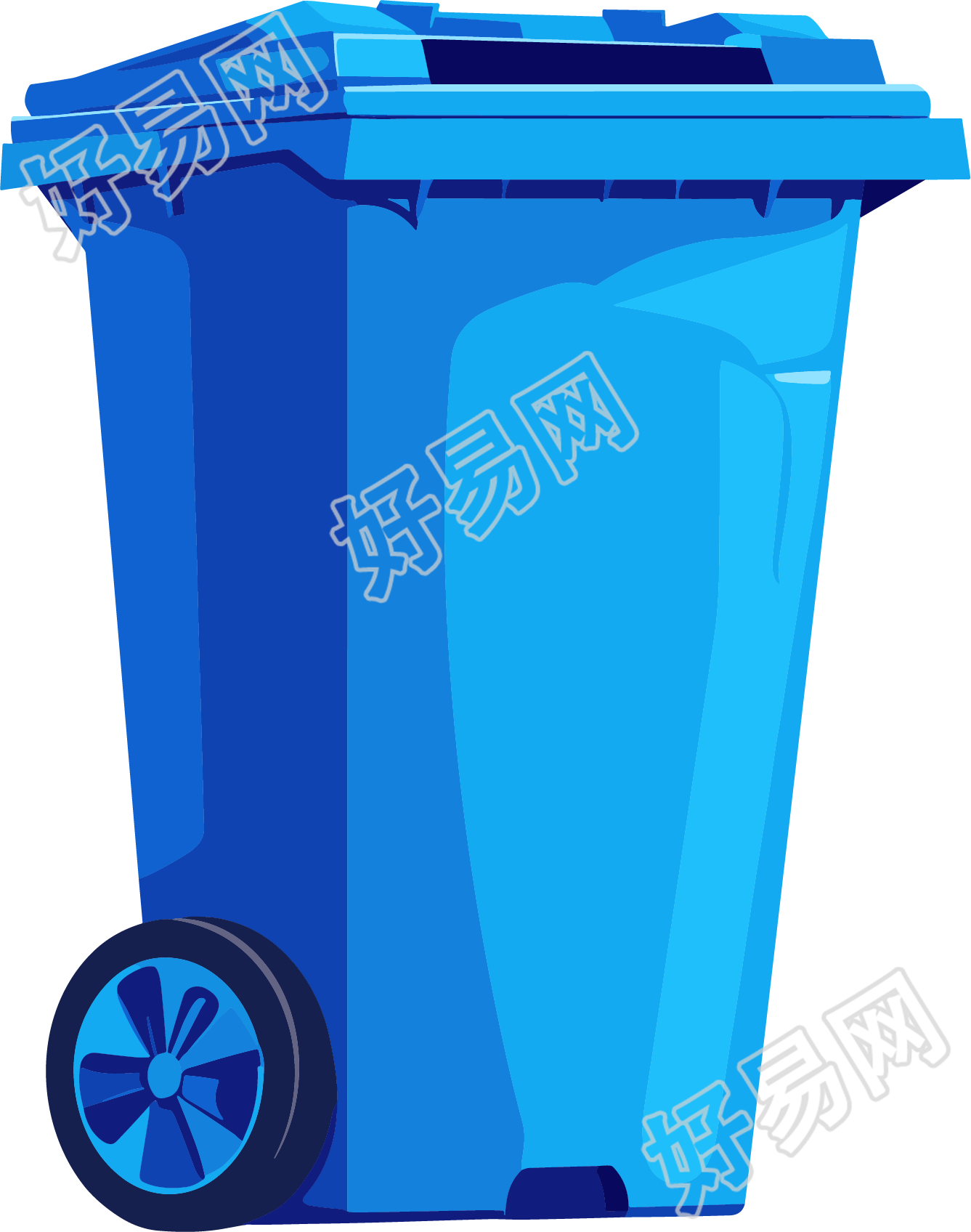 垃圾箱透明背景素材