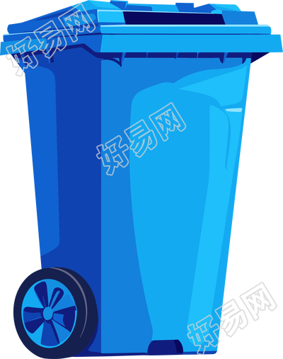 垃圾箱透明背景素材