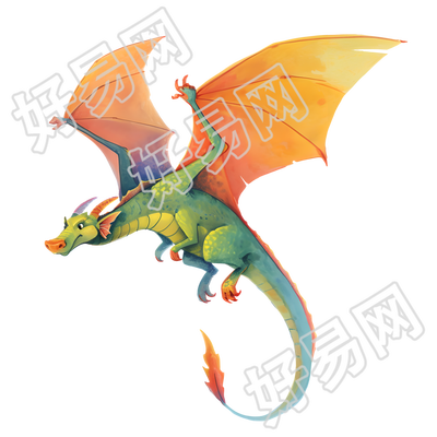 龙族简笔画插图